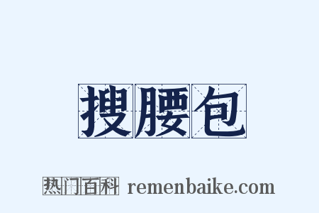 搜腰包是什么意思的图片